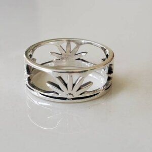Sunset Ring, Sunrise Ring, Sterling Silver Women Ring, Sunshine Bohemian Beach